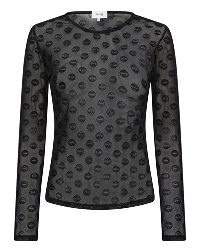 Leveté Room - LR-Tela 1 Bluse - Black Combi